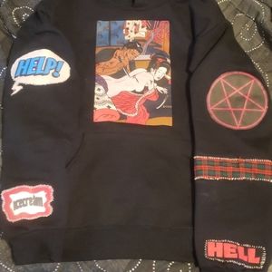 Patchwork sweatshirt